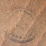 set of 6 bistro chairs from the 1960s