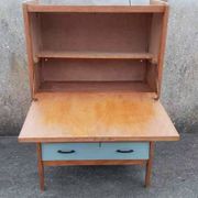 Secretary desk, drawers, vintage, revamped, 1960s