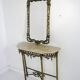 Console table and its mirror