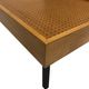 Lit d'appoint vintage en bouleau design métal années 60