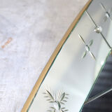 Rounded italian mirror