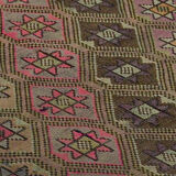 Anatolian handmade kilim rug 313 cm x 170 cm