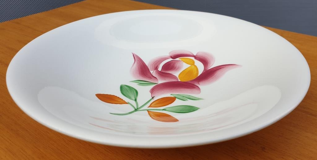 Lot 12 hollow plates Gien model Princess 1960