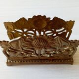Brass letter holder