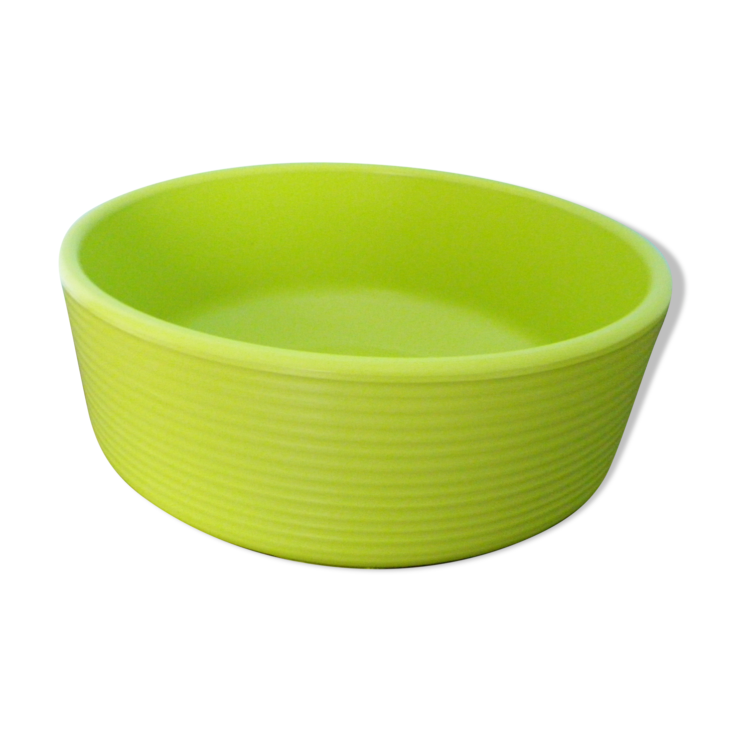 Pot for terracotta anise-green floral composition