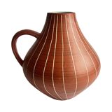 Ceramic vase with handle Gramann Keramik, Germany, 1970s.