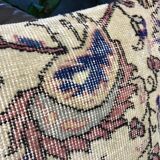 Housse de coussin turc florale faite à la main 40x60cm