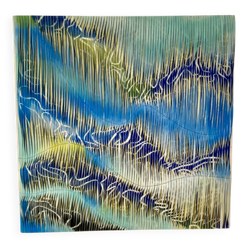 Nordic Shards Textile Sculpture Painting