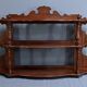 Mahogany Wall Shelf, Louis-Philippe Period – Mid-19th Century