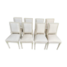 Suite of 8 Louis XVI style chairs
