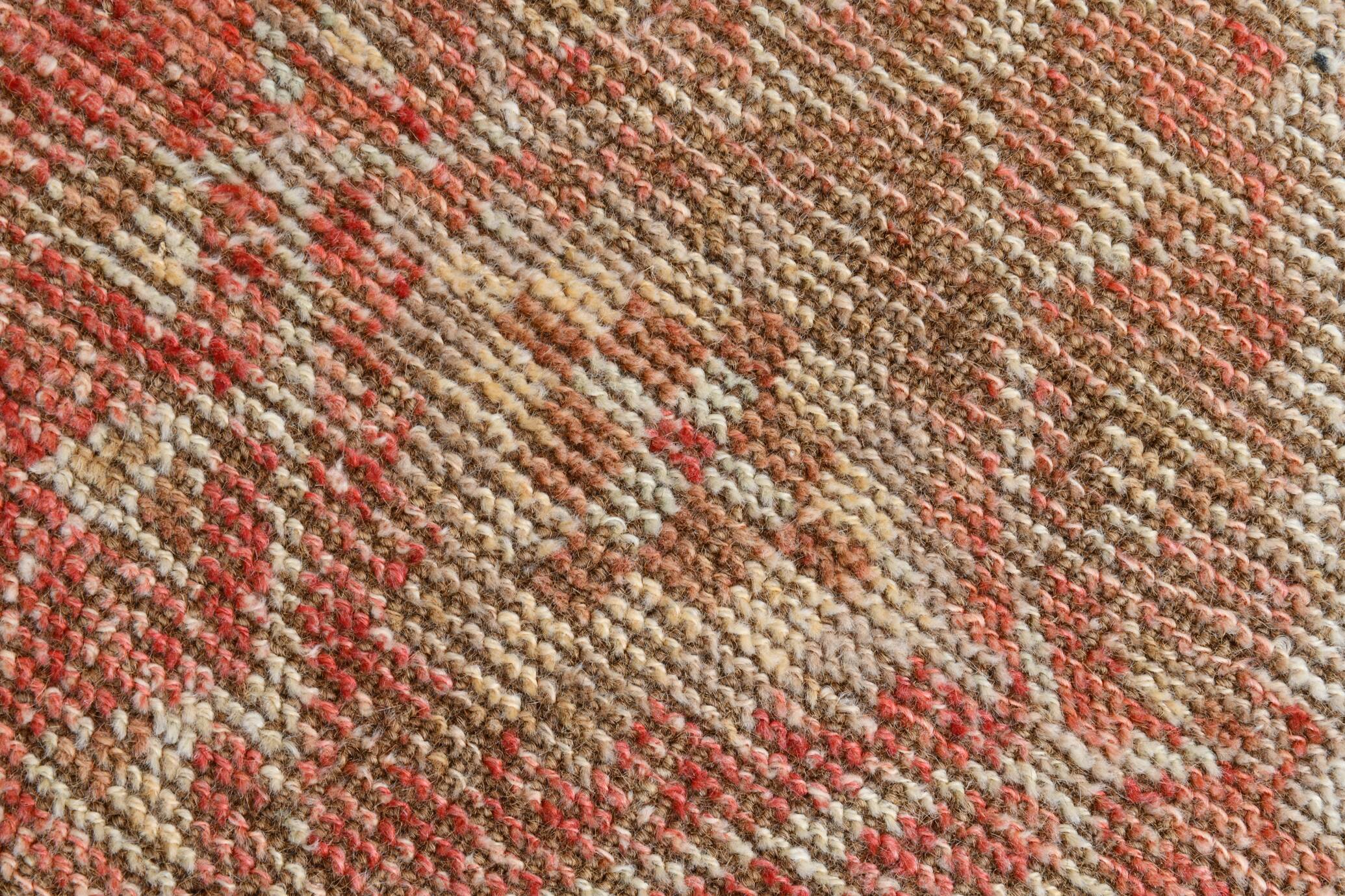 3x10 Turkish Pale Red & Beige Vintage Runner Rug, 90x303Cm