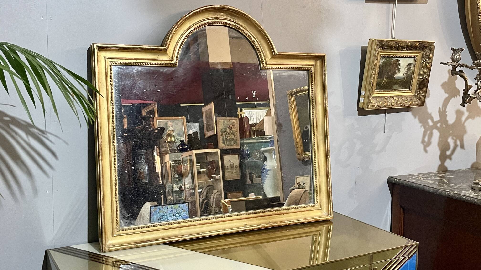 Neoclassical mirror, late 19th century