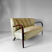 Art Deco Two seats Sofa, Malatesta and Mason, Italy 1950s