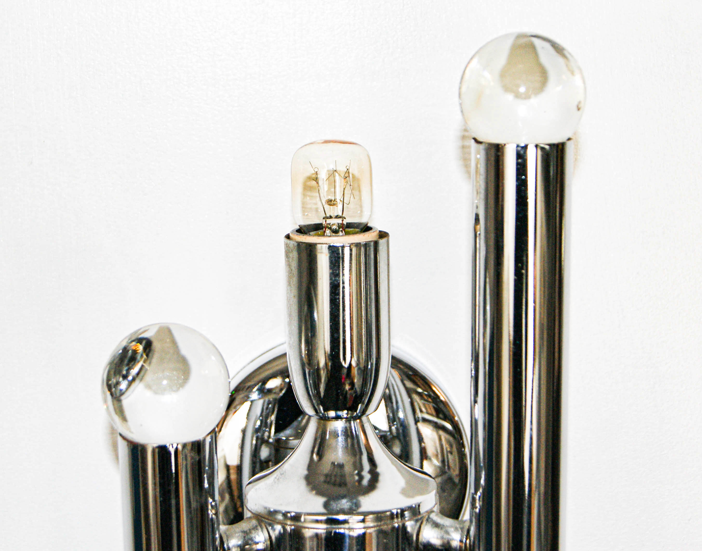 Pair of wall sconces from Sciolari 1960