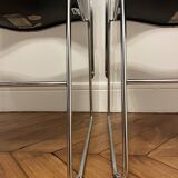 Set of 2 David Rowland black chairs / 40/4