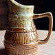 Small bistro jug in flamed stoneware, barrel shape – 33 cl