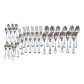 Part of a Christofle silver-plated flatware set