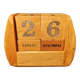 Perpetual wooden cube calendar - 1950s