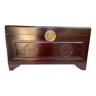 Exotic wooden chest - 20th century China