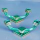 Pair of Art Deco candle holders 40s