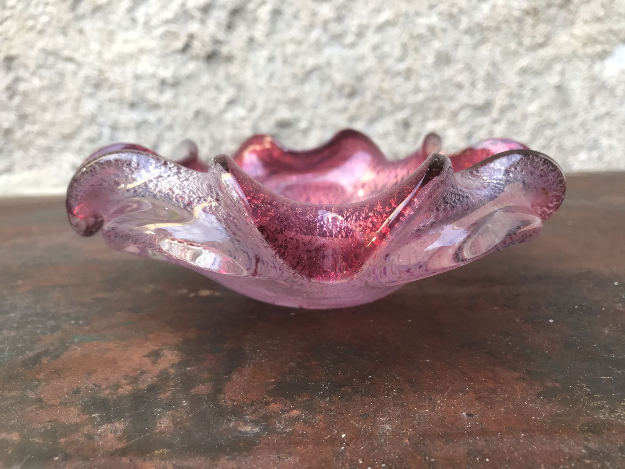 Empty ashtray Murano pocket