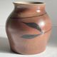 VASE Artisanal Signed Stoneware VINTAGE