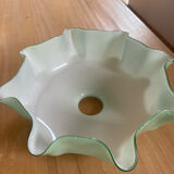 Abat-jour en opaline vert pastel