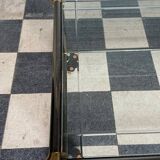 Table basse en verre vintage