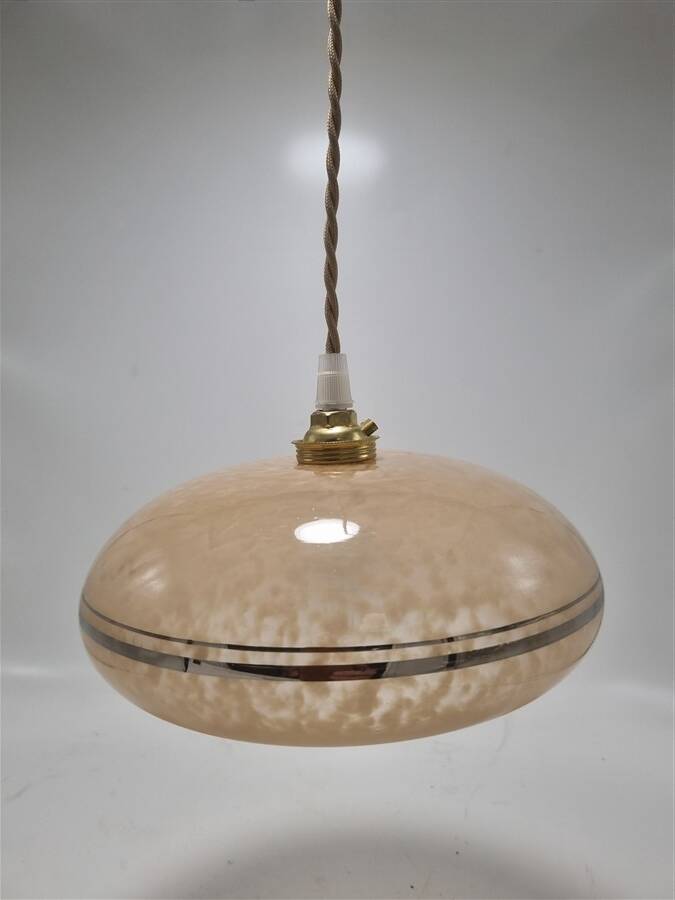 Trio of pink suspensions