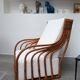 Fauteuil en rotin années 60