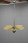 Exceptional Art Deco Functionalist Nickel-Plated Chandelier, 1930s