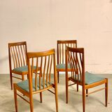 4x Danish Teak Dining Chairs by H.W. Klein for Bramin 1960s