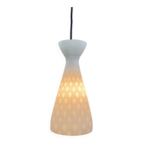 Glass hanging lamp by Aloys Gangkofner IBIZA for Peill & Putzler 1960