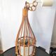 Suspension rotin design années 60 - 70