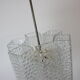 Suspension en verre de Kamenicky Senov, années 1970