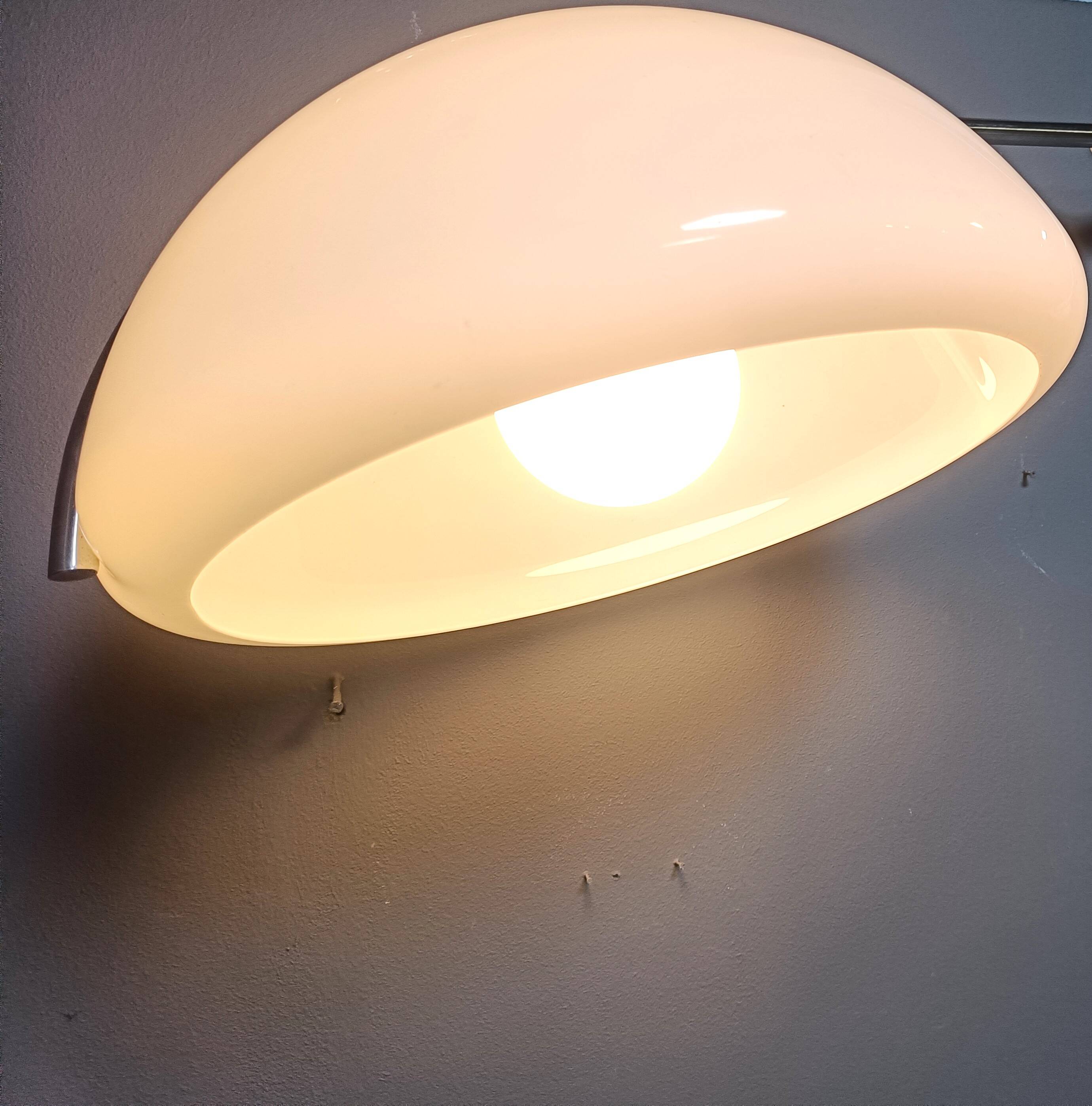 Vintage wall lamp by Luigi Massoni for Guzzini, 1970s