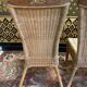 4 chaises en osier