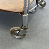 Mid-century foldable serving trolley from bremshey solingen,1950s