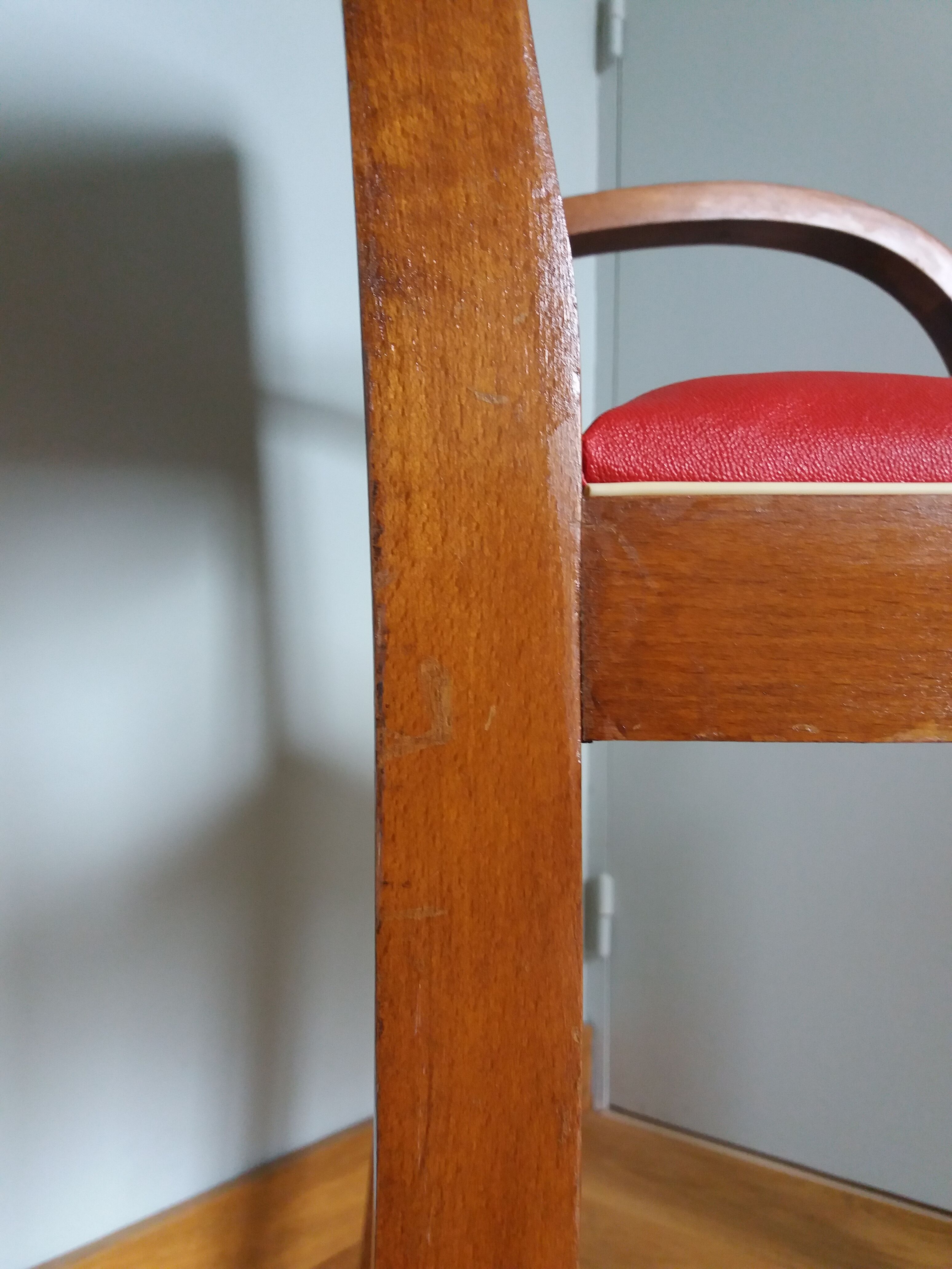 Fauteuil bridge années 50 60