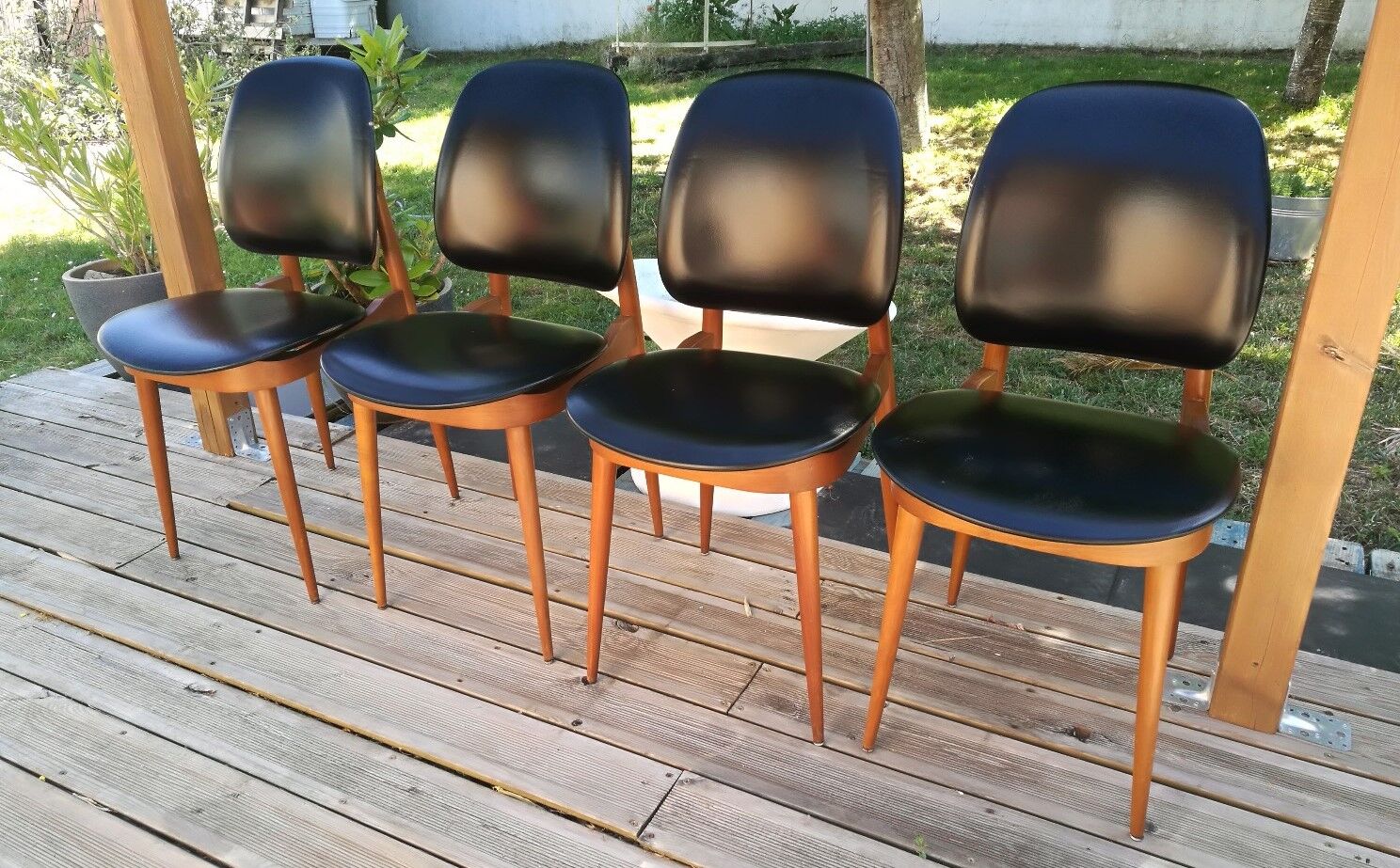 4 Pegasus Baumann chairs