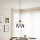 Organic suspension lamp Space Age in Murano glass by Mazzega – 1970s