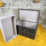 Antique travel trunk