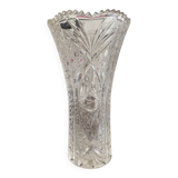 Vase en verre cristal