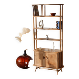 Vintage Bookcase / Room Divider - Windsor / Giraffe Model - Ercol