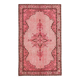 Overdyed Wool Vintage Handmade Carved Rug 172 cm x 290 cm