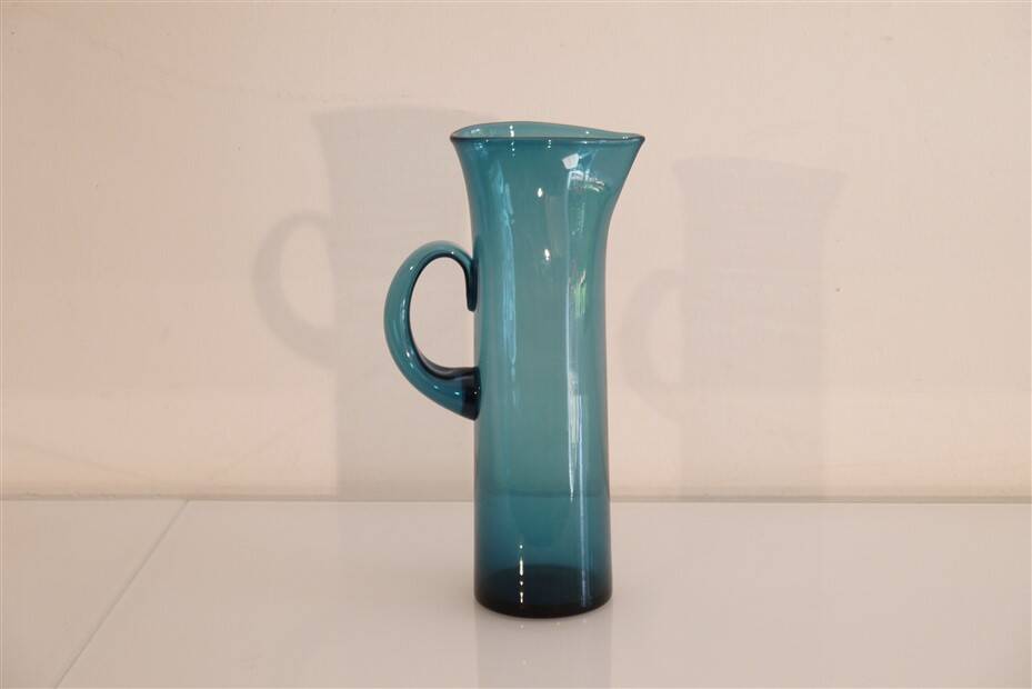 Danish glass carafe by Per Lukten 1970