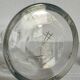 Art-Deco crystal decanter early twentieth century