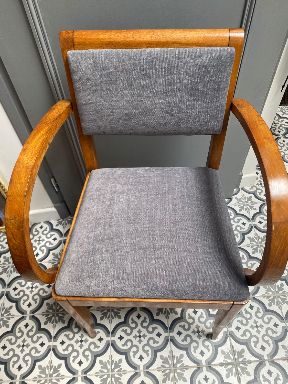 Vintage armchair refurbished