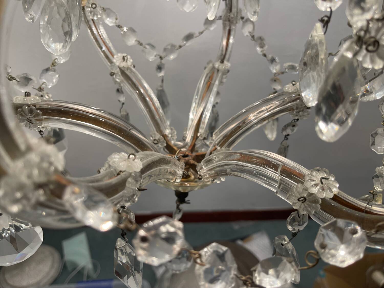 Crystal Maria Teresa Chandelier 1950’s