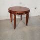Table art deco en noyer de jules leleu